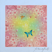 ハルウララ 内田加奈子オリジナルパステルアート作品