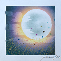 Harvest Moon 内田加奈子オリジナルパステルアート作品